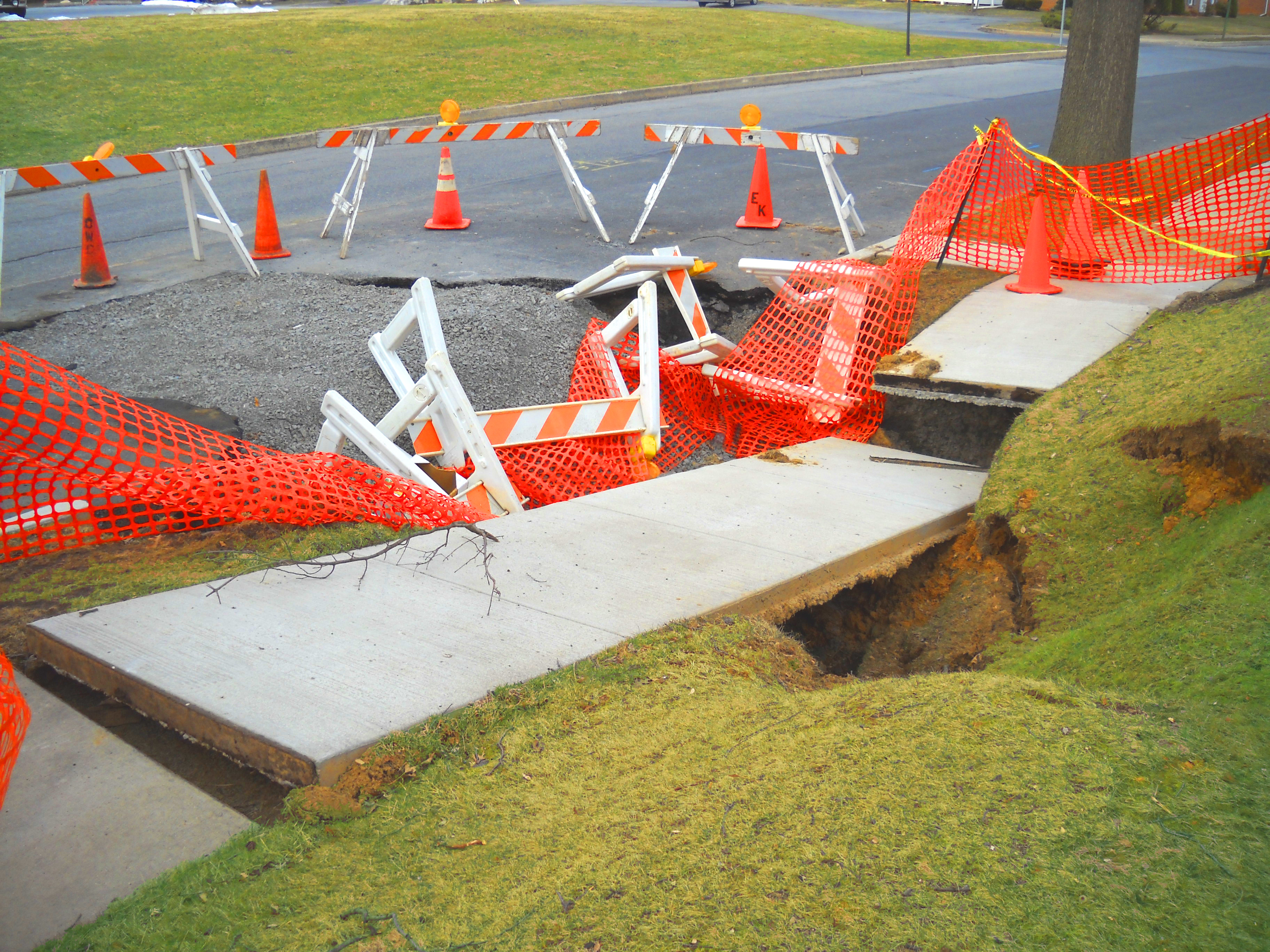 Sinkhole Investigation & Repair