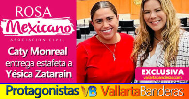 Caty Monreal entrega a Yésica Zatarain estafeta de «Rosa Mexicano» 2024