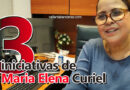 Las 3 iniciativas de María Elena Curiel