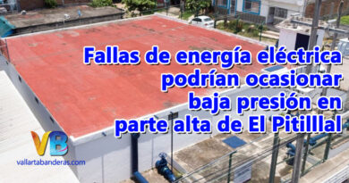 Fallas de energía eléctrica podrían ocasionar baja presión en parte alta de El Pitilllal