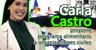 Carla Helena Castro propone programa alimentario a organizaciones de sociedad civil